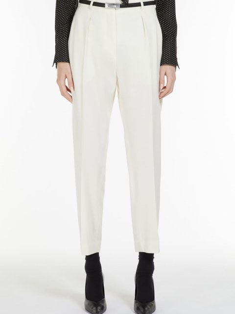 Кремові брюки MAX MARA : фото 1 - Invogue