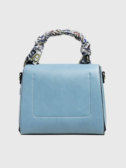 Голубая сумка MARELLA: фото 5 - Invogue