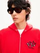 Красное худи Kenzo из хлопка: фото 4 - Invogue