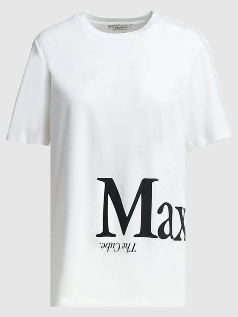 Белая футболка MAX MARA: фото - Invogue