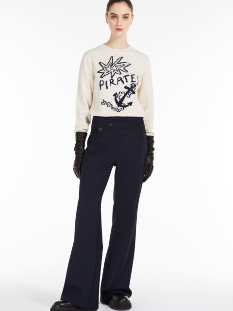 Белый свитер WEEKEND MAX MARA: фото 4 - Invogue