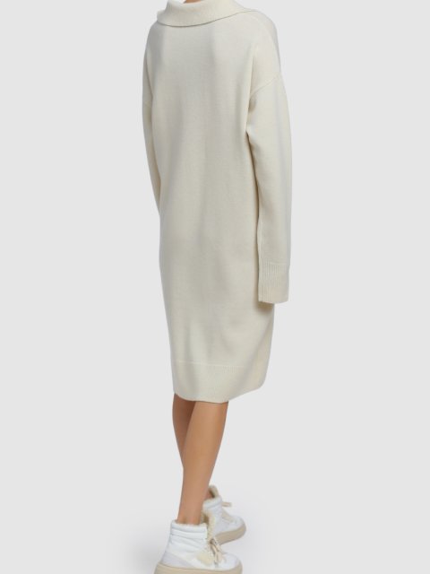 Бежевое платье JOSEPH: фото 3 - Invogue