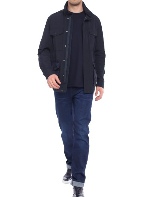 Темно-синя куртка BOSS : фото 3 - Invogue