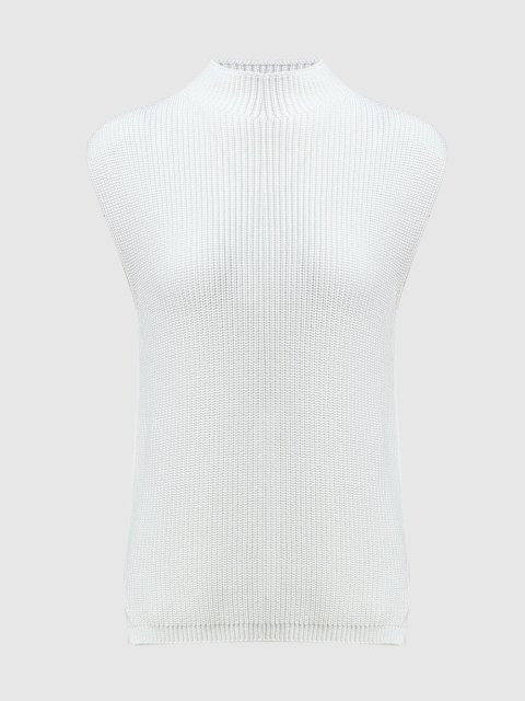 Молочный топ MARC CAIN: фото - Invogue