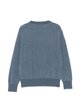 Сине-голубой свитер Emporio Armani из шерсти и полиамида: фото 1 - Invogue