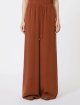 Теракотові брюки MAX MARA з чистого шовку: фото 2 - Invogue
