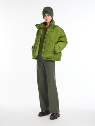 Зелена куртка WEEKEND MAX MARA укорочена: фото 4 - Invogue