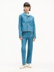 Синие джинсы Kenzo из хлопка и льна: фото 1 - Invogue