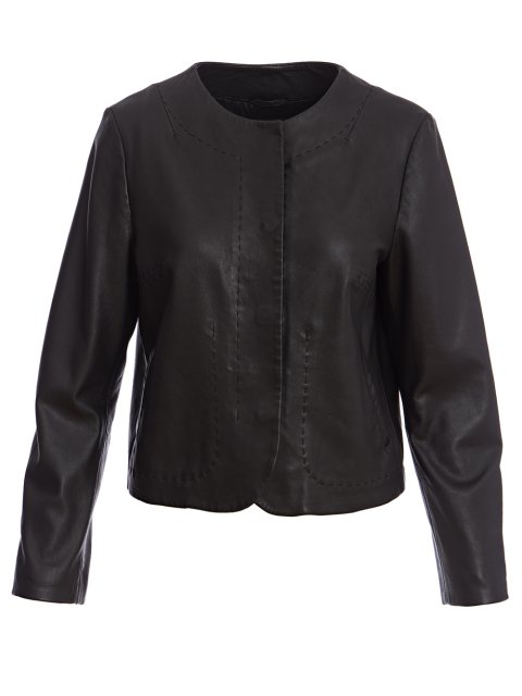 Куртка шкіряна Weekend Max Mara (2701): фото 2 - Invogue