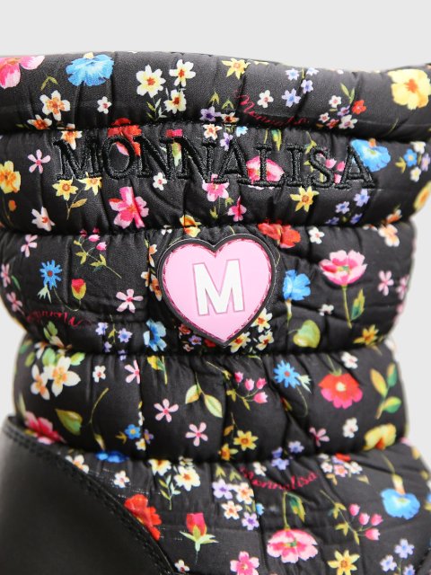 Чёрные сапоги MONNALISA: фото 4 - Invogue