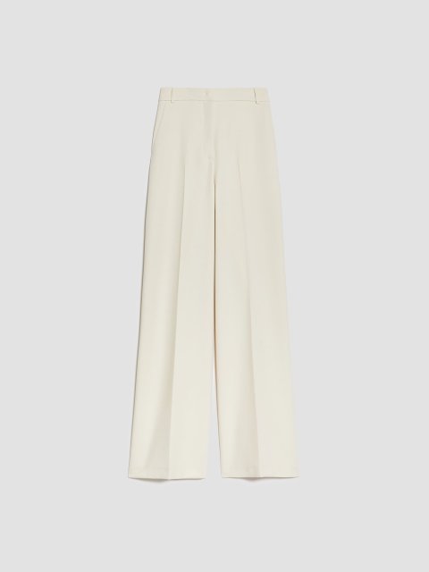 Молочные брюки палаццо MAX&CO : фото - Invogue