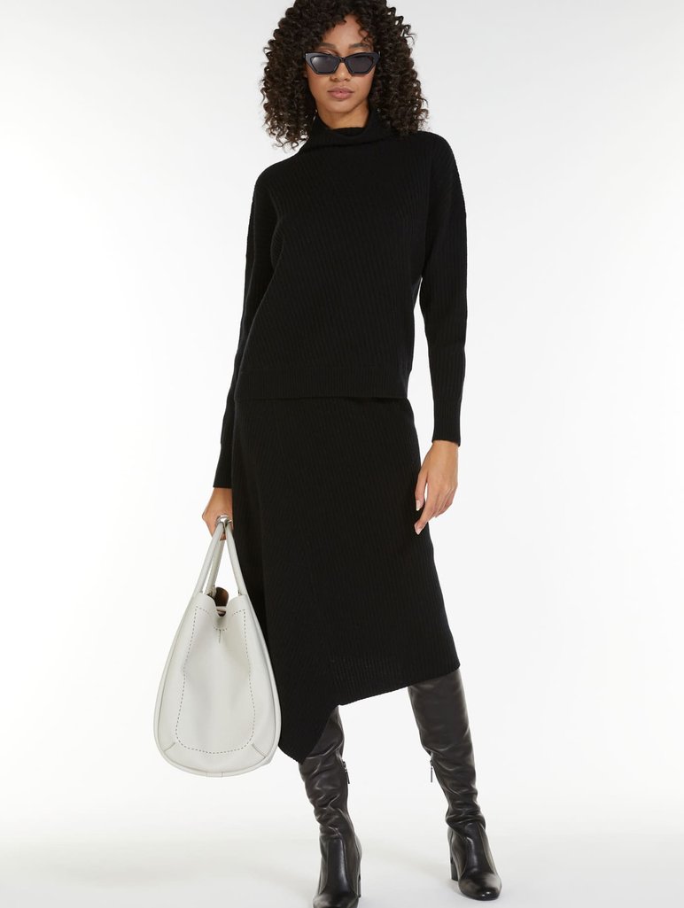 Чёрная юбка MAX MARA: фото 4 - Invogue