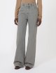 Сірі джинси MAX MARA з бавовняного деніму: фото 2 - Invogue