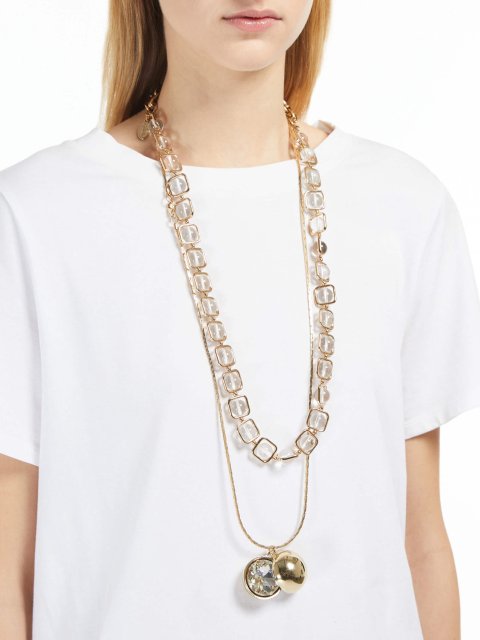 Золоте кольє WEEKEND ACCESSORIES : фото 3 - Invogue