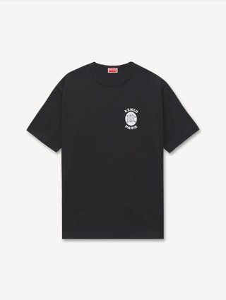 Черная футболка Kenzo из хлопка: фото - Invogue