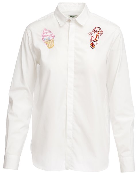 Рубашка Kenzo (3198): фото 2 - Invogue