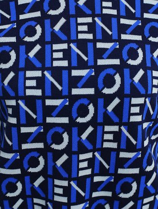 Тёмно-синий свитер KENZO: фото 5 - Invogue