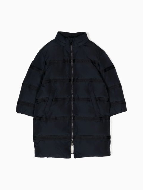 Синя куртка EMPORIO ARMANI стьобана: фото - Invogue