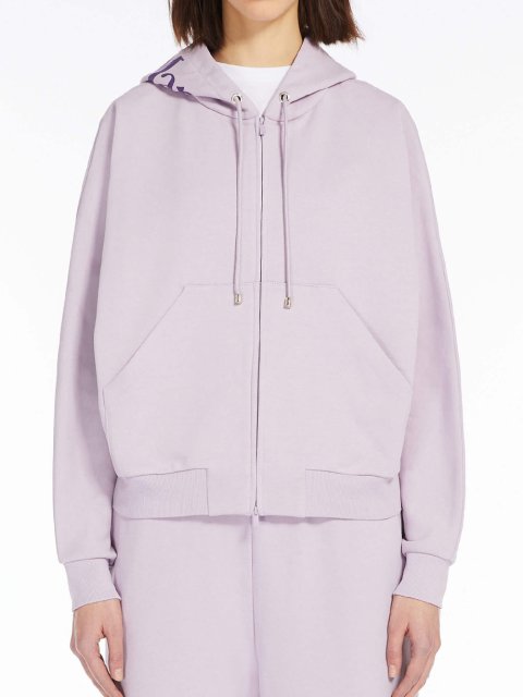 Сиреневая кофта спорт MAX MARA: фото 1 - Invogue