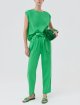 Зелёные брюки MARELLA: фото 3 - Invogue