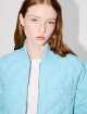 Блакитний пуховик KENZO короткий: фото 4 - Invogue