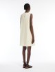 Молочна сукня Weekend Max Mara з бавовни та льону: фото 2 - Invogue