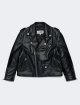 Чорна куртка MM6 MAISON MARGIELA KIDS : фото - Invogue