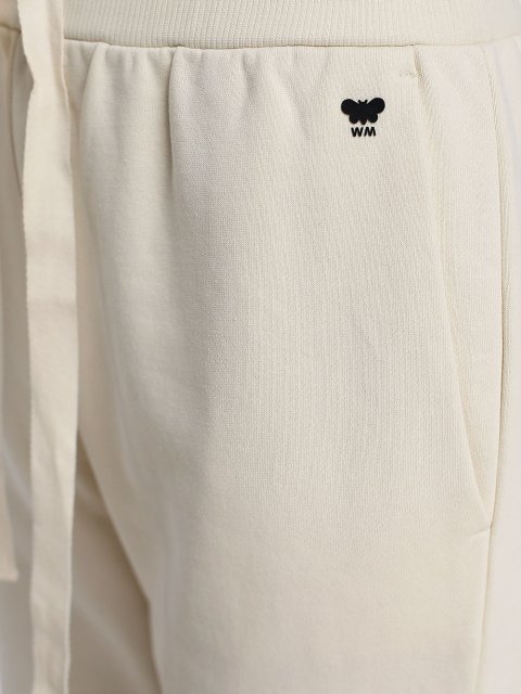 Кремовые брюки WEEKEND MAX MARA: фото 4 - Invogue