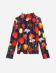 Чорний гольф Dolce&Gabbana з квітковим принтом: фото - Invogue