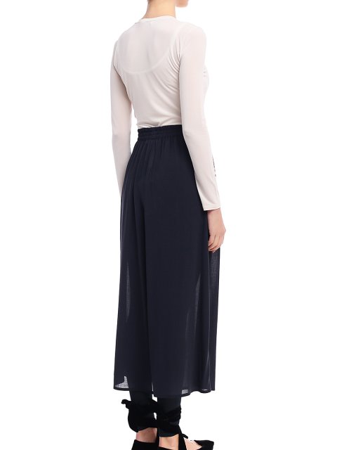 Темно-сині брюки MAX MARA : фото 4 - Invogue