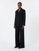 Чорні штани Max Mara з вовни та бавовни: фото 1 - Invogue