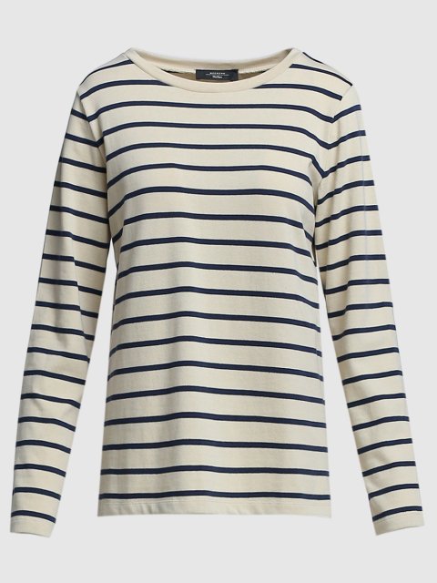 Бежевый топ WEEKEND MAX MARA: фото - Invogue