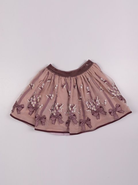 Рожева спідниця MONNALISA : фото - Invogue