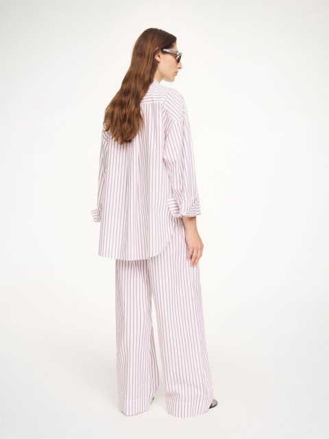 Штаны в полоску BY MALENE BIRGER из органического хлопка: фото 2 - Invogue