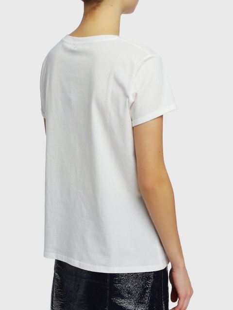 Белая футболка MARELLA: фото 4 - Invogue