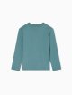 Зелений джемпер EMPORIO ARMANI KIDS з бавовни: фото 2 - Invogue