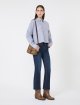 Темно-сині джинси WEEKEND MAX MARA з еластичного бавовняного деніму: фото 1 - Invogue