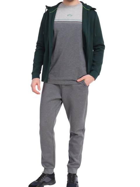 Сірі брюки BOSS : фото 3 - Invogue