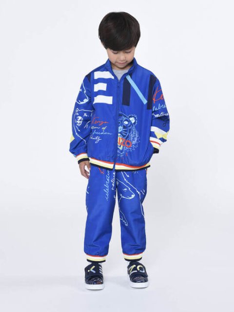 Сині брюки KENZO KIDS : фото 2 - Invogue