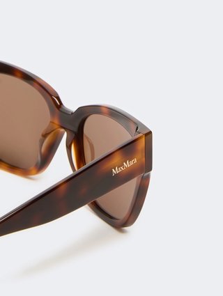 Бронзові окуляри Max Mara з ацетату: фото 2 - Invogue