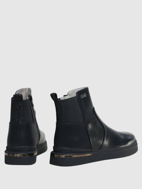 Чёрные сапоги LIU JO KIDS: фото 2 - Invogue