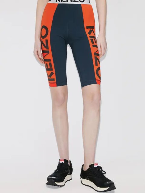 Синие шорты KENZO: фото 1 - Invogue