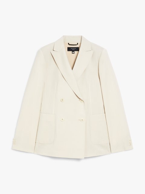 Пісочний жакет WEEKEND MAX MARA двобортний: фото - Invogue