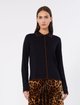 Темно-синій кардиган Max Mara з вовни та шовку: фото 2 - Invogue
