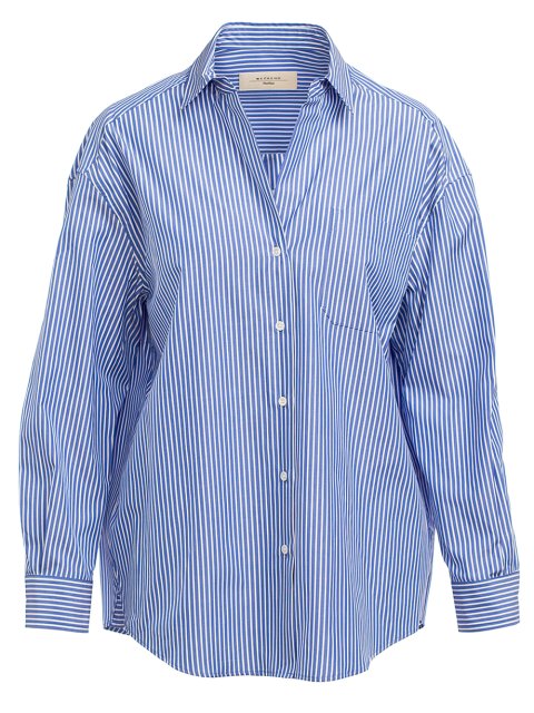 Синя сорочка WEEKEND MAX MARA : фото 2 - Invogue