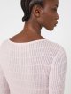 Рожевий светр MAX MARA з суміші шовку та вовни: фото 4 - Invogue