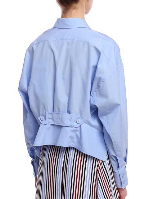 Блакитна сорочка SPORTMAX : фото 6 - Invogue