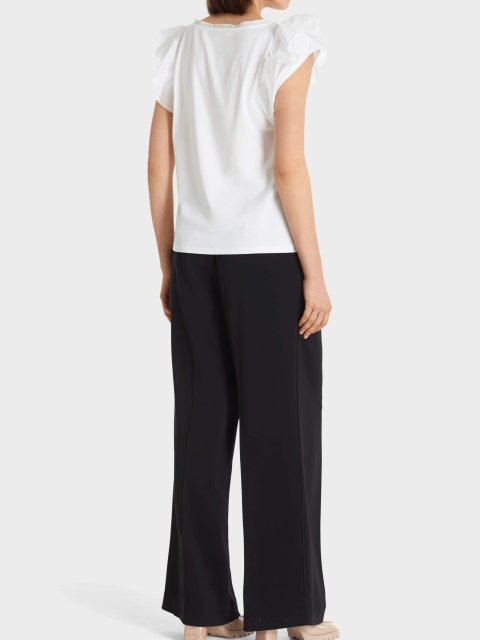 Белая футболка MARC CAIN: фото 2 - Invogue