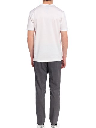 Белая футболка BOSS: фото 4 - Invogue