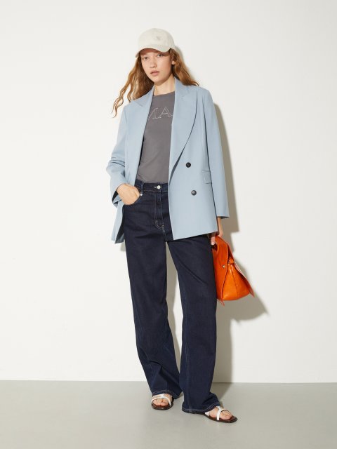 Белые босоножки Max&Co из кожи: фото 1 - Invogue